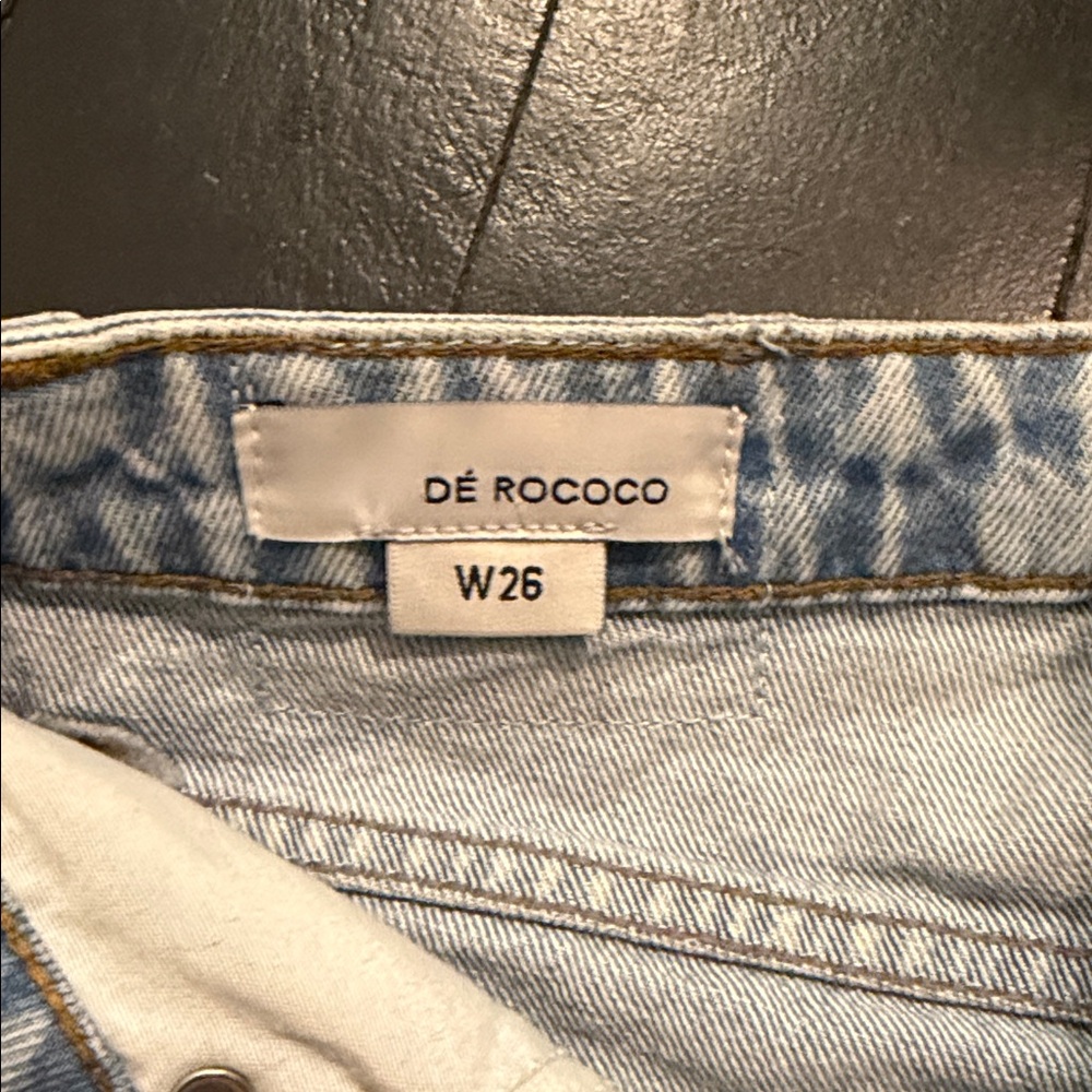 De Rococo Signature Denim - High Wasit Straight leg - Picture 4 of 6